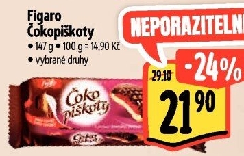 Čokopiškoty Figaro