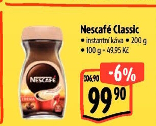 Instantní káva Nescafé Classic