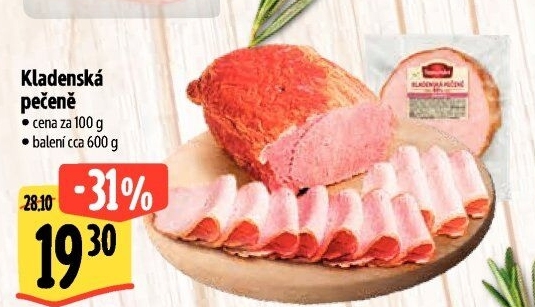 Kladenská pečeně Albertovo uzenářství