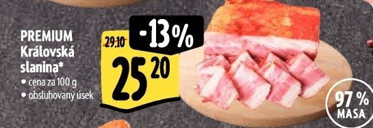 Královská slanina Premium