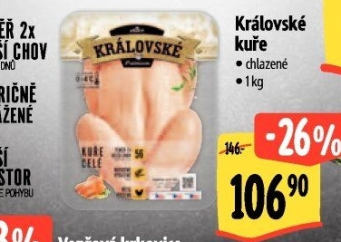 Královské kuře Premium Albert