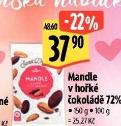Mandle v čokoládě Albert