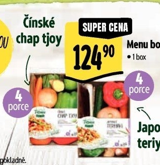 Menu box Čínské Chap Tjoy Albert