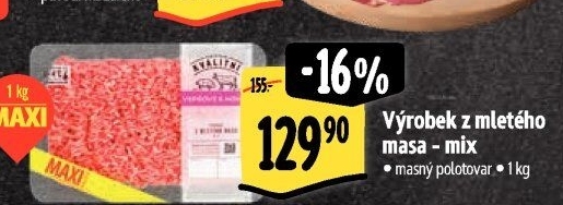 Mleté maso mix Albert