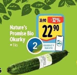 Okurka hadovka bio Nature'