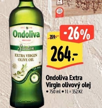 Olivový olej extra panenský Ondoliva