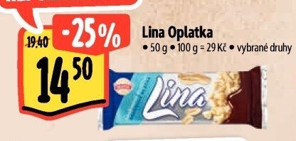 Oplatky Lina Sedita