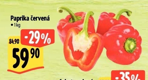 Paprika červená