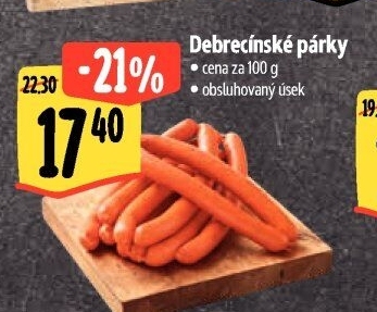 Párky debrecínské