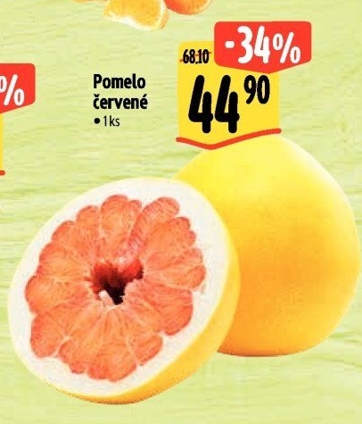 Pomelo červené