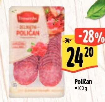 Salám Poličan Albertovo uzenářství