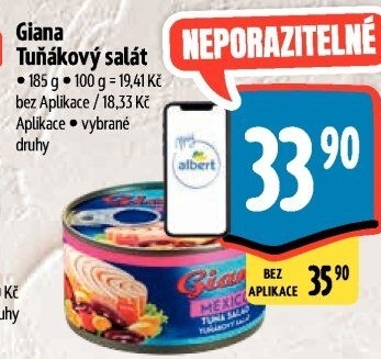 Salát s tuňákem Giana