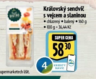 Sendvič Albert Fresh Bistro