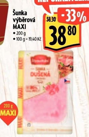 Šunka výběrová dušená Albertovo uzenářství