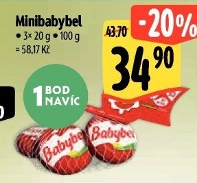 Sýr Mini Babybel Veselá kráva