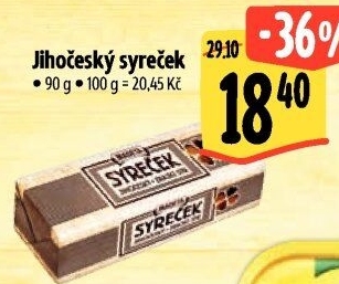Sýr Syreček Jihočeský Madeta