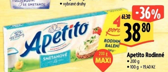 Sýr tavený Apetito