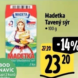 Sýr tavený smetanový Madetka