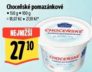 Tradiční pomazánkové Choceňské