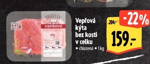 Vepřová kýta bez kosti Albert