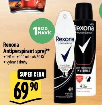 Deodorant sprej Rexona