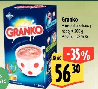 Instantní kakao Granko Orion
