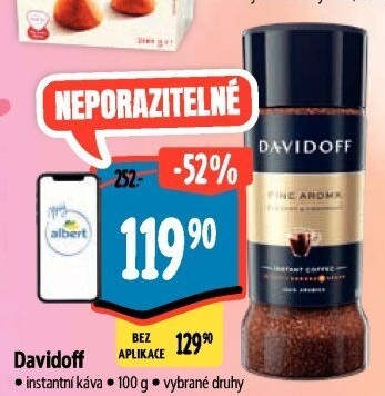 Instantní kávy Davidoff