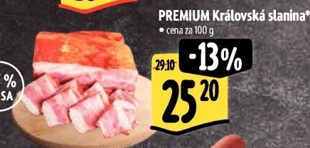 Královská slanina Premium