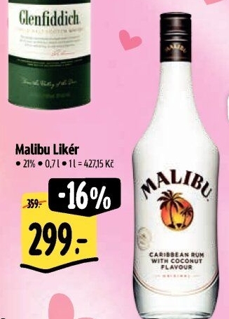 Likér Malibu