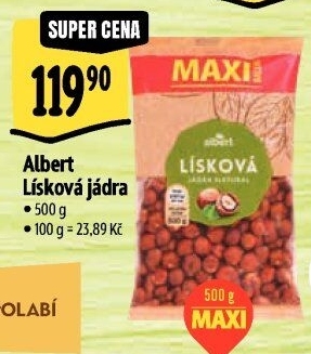 Lískové ořechy Albert