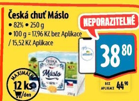 Máslo Česká chuť
