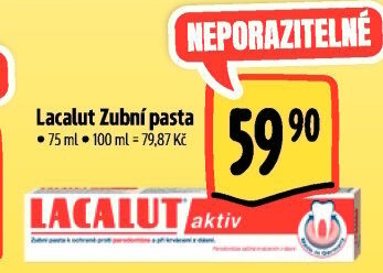 Pasty na zuby Lacalut