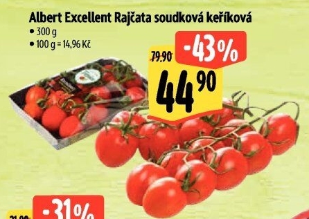 Rajčata keříková Albert Excellent