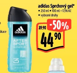 Sprchový gel Adidas