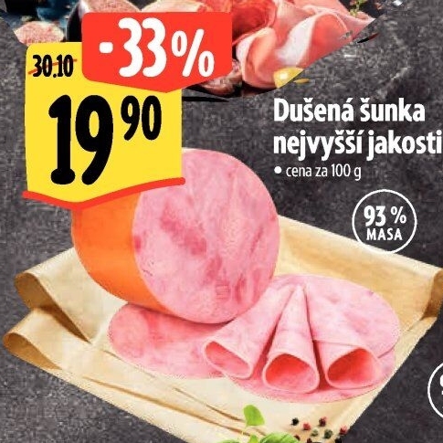 Šunka dušená nejvyšší jakosti