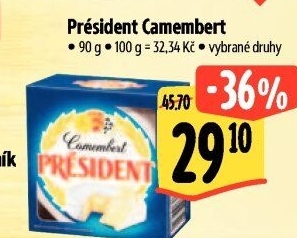 Sýr Camembert Président