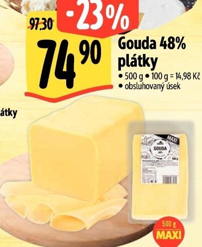 Sýr Gouda 48% Albert