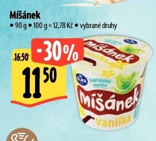 Tvarohová svačinka Míšánek Olma