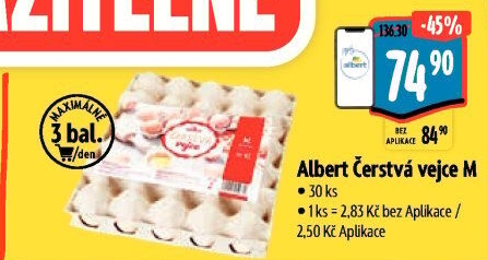 Vejce M Albert