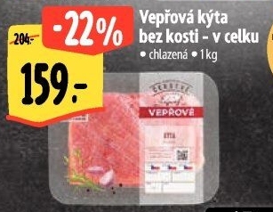 Vepřová kýta bez kosti Albert