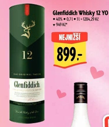 Whisky 12 YO Single Malt Glenfiddich