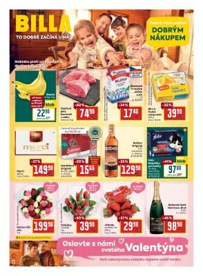akční leták BILLA 7.2.2024-13.2.2024
