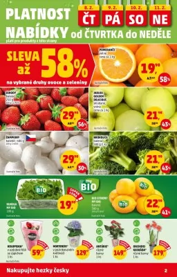 akční leták Penny Market 8.2.2024-14.2.2024