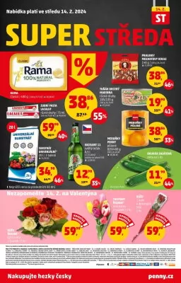 akční leták Penny Market 8.2.2024-14.2.2024