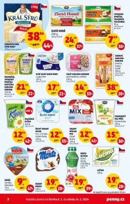 akční leták Penny Market 8.2.2024-14.2.2024