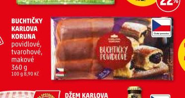 BUCHTIČKY KARLOVA KORUNA 360 g