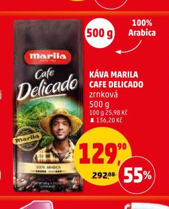 KÁVA MARILA CAFE DELICADO zrnková