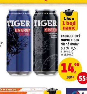 Energetický nápoj Tiger