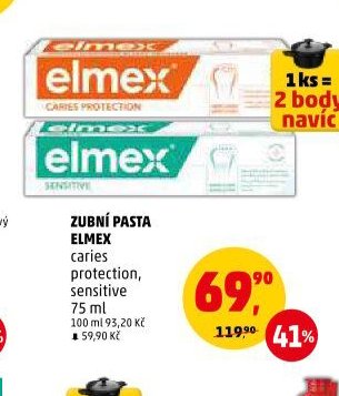 Zubní pasta Elmex