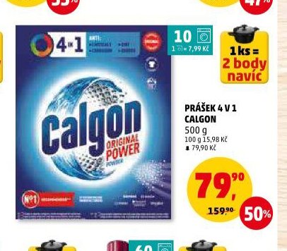 Prášek 4v1 Calgon 500 g